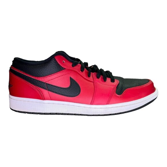 Nike Air Jordan 1 Retro Low Reverse Bred Red Black - Picture 4 of 9
